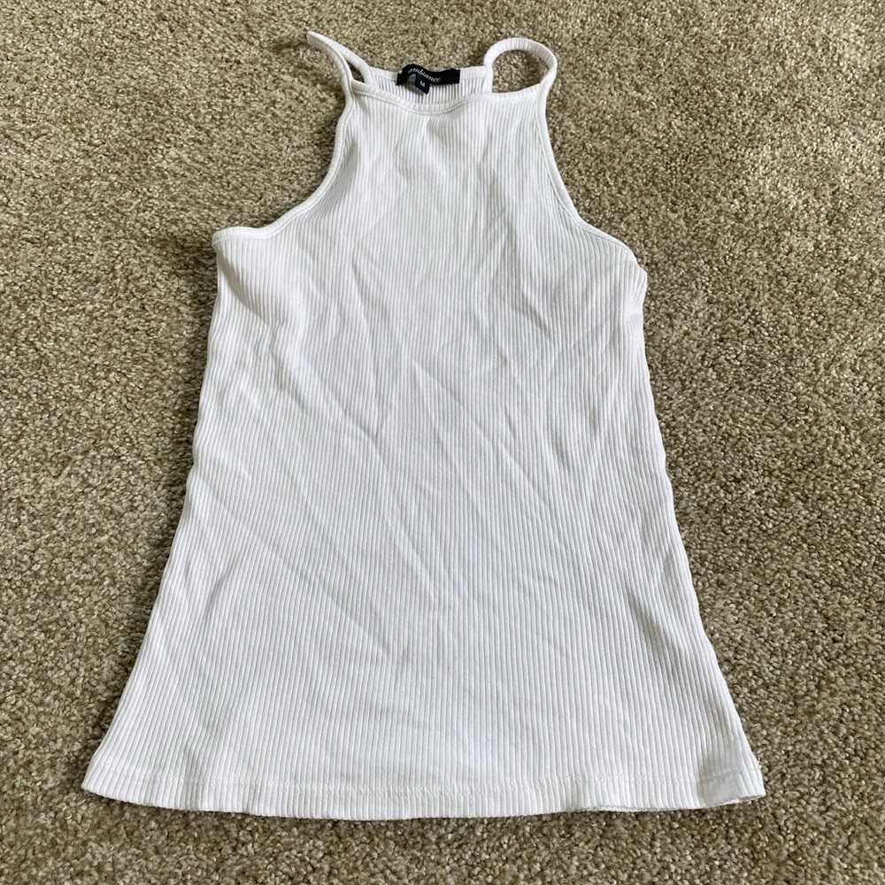 White tank top